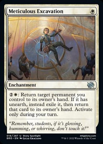 Magic | Meticulous Excavation [The Brothers' War] | The Nerd Merchant