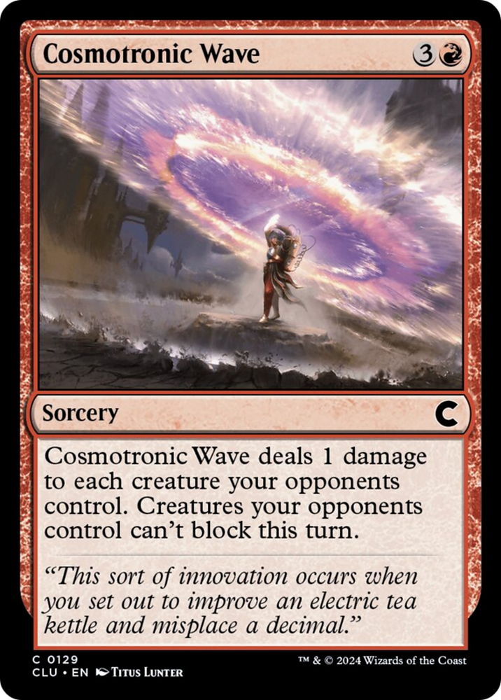 Magic | Cosmotronic Wave [Ravnica: Clue Edition] | The Nerd Merchant