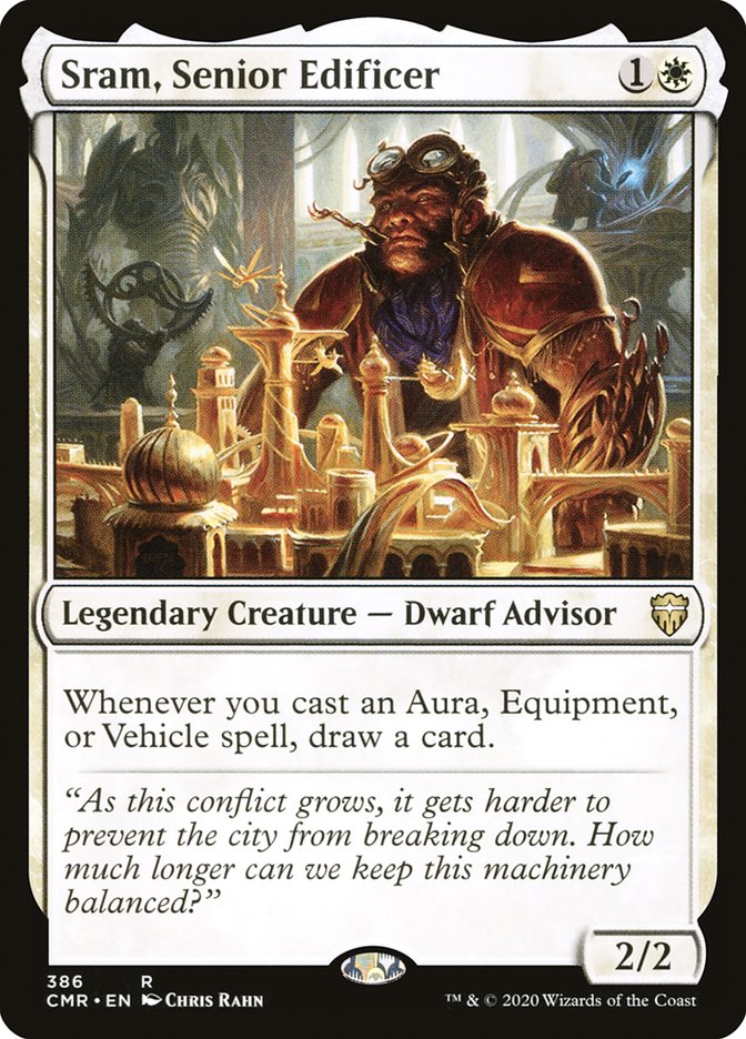 Magic | Sram, Senior Edificer [Commander Legends] | The Nerd Merchant