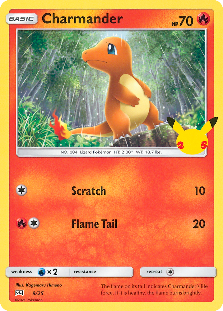 Pokemon | Charmander (9/25) [McDonald's 25th Anniversary] | The Nerd Merchant
