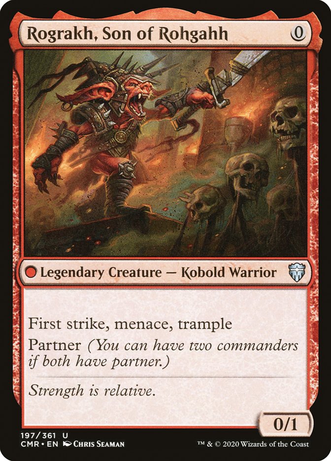 Magic | Rograkh, Son of Rohgahh [Commander Legends] | The Nerd Merchant