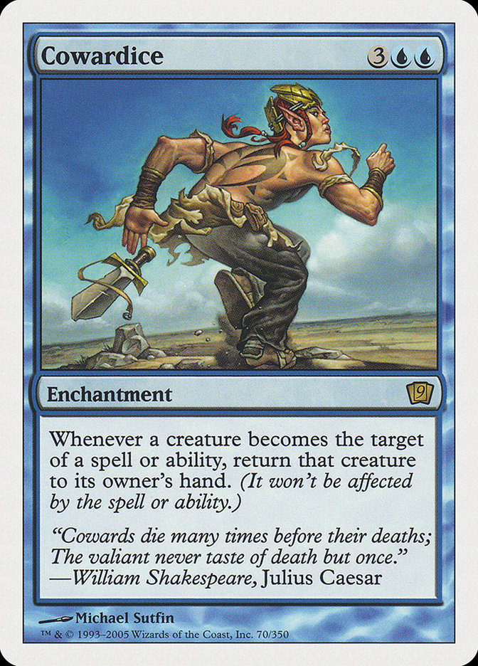 Magic | Cowardice [Ninth Edition] | The Nerd Merchant