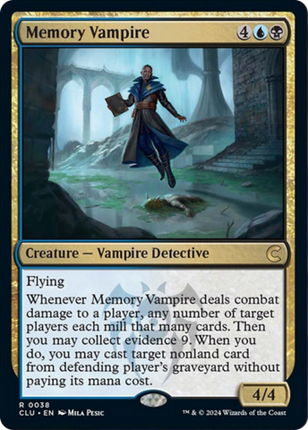 Magic | Memory Vampire [Ravnica: Clue Edition] | The Nerd Merchant
