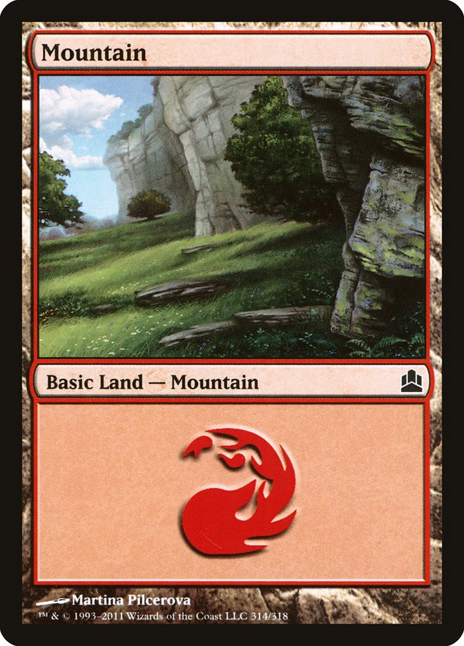 Magic | Mountain (314) [Commander 2011] | The Nerd Merchant