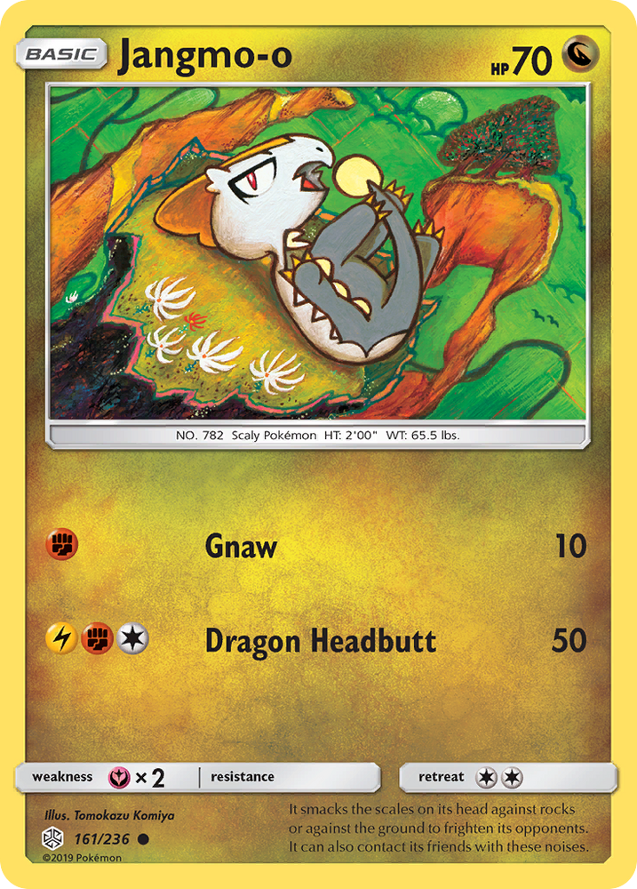 Pokemon| Jangmo-o (161/236) [Sun & Moon: Cosmic Eclipse] | The Nerd Merchant