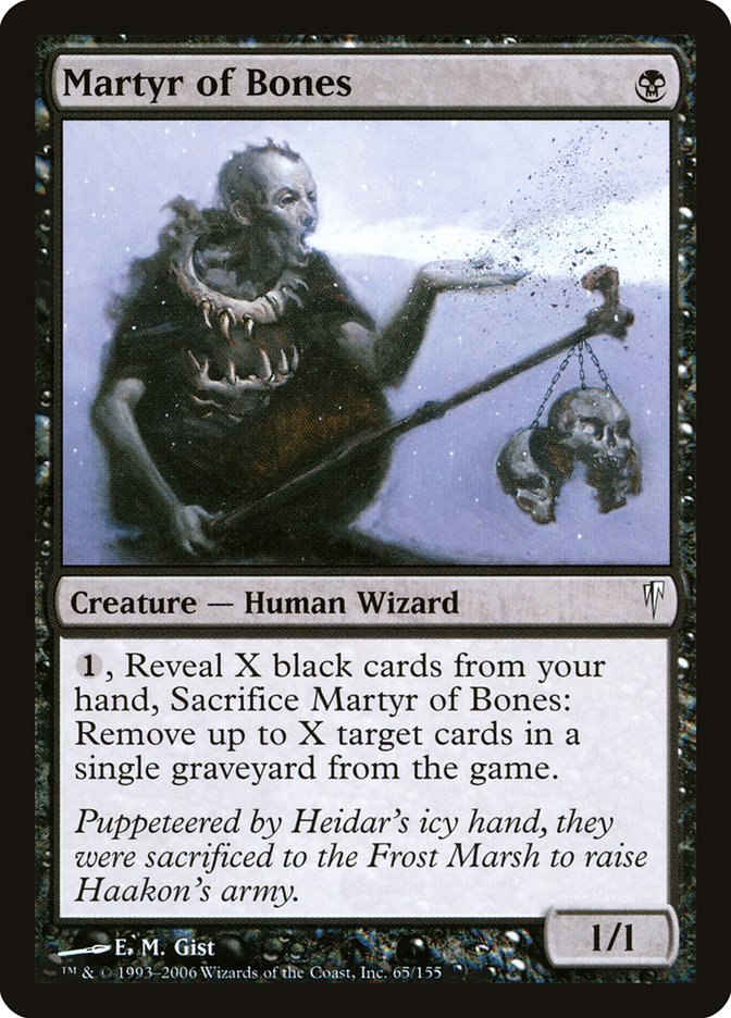 Magic | Martyr of Bones [Coldsnap] | The Nerd Merchant