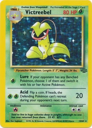Pokemon | Victreebel (14/64) [Jungle Unlimited] | The Nerd Merchant