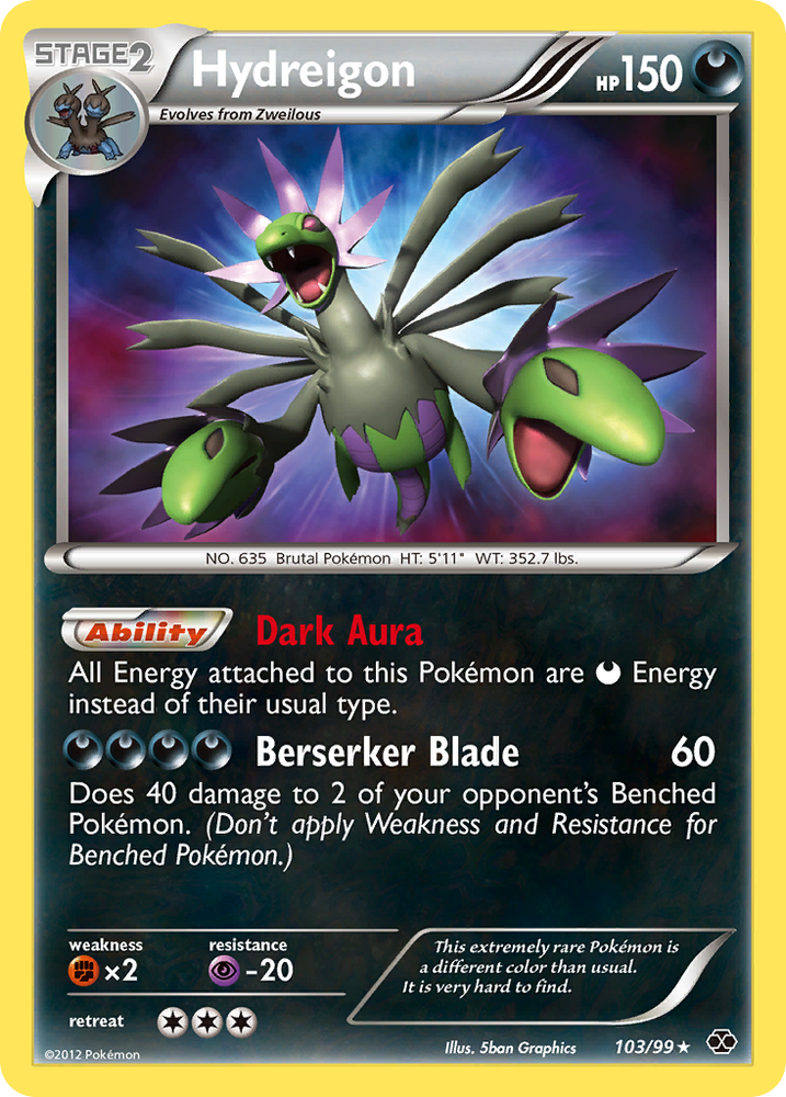 Pokemon | Hydreigon (103/99) [Black & White: Next Destinies] | The Nerd Merchant
