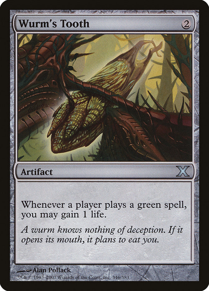 Magic | Wurm's Tooth [Tenth Edition] | The Nerd Merchant