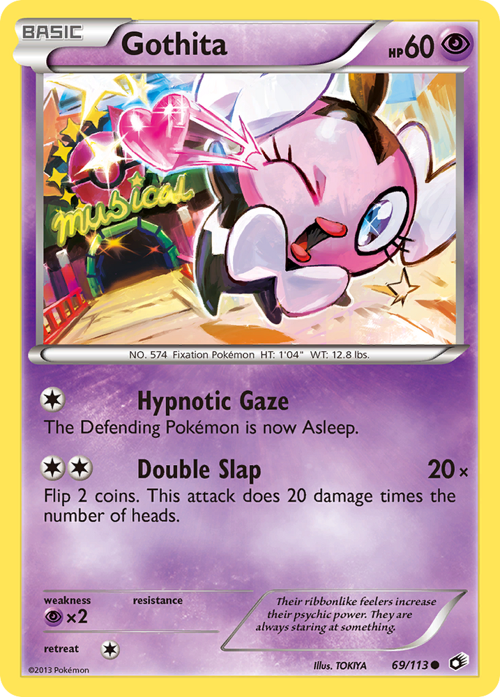 Pokemon | Gothita (69/113) [Black & White: Legendary Treasures] | The Nerd Merchant