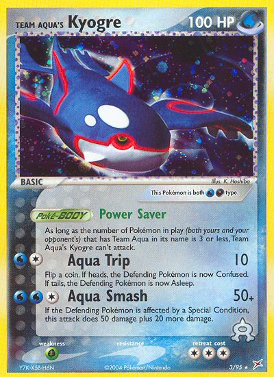 Pokemon | Team Aqua's Kyogre (3/95) [EX: Team Magma vs Team Aqua] | The Nerd Merchant