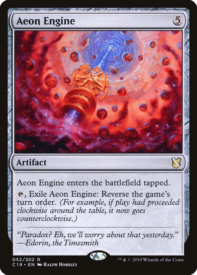 Magic | Aeon Engine [Commander 2019] | The Nerd Merchant