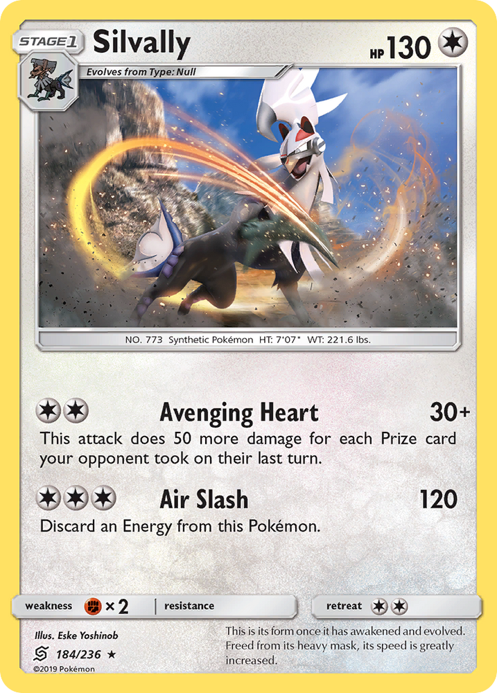 Pokemon | Silvally (184/236) [Sun & Moon: Unified Minds] | The Nerd Merchant