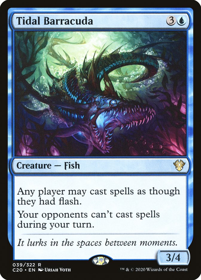 Magic | Tidal Barracuda [Commander 2020] | The Nerd Merchant
