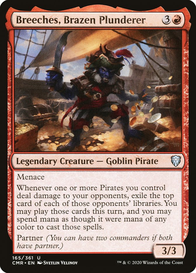 Magic | Breeches, Brazen Plunderer [Commander Legends] | The Nerd Merchant
