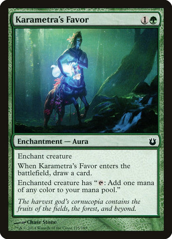 Magic | Karametra's Favor [Born of the Gods] | The Nerd Merchant