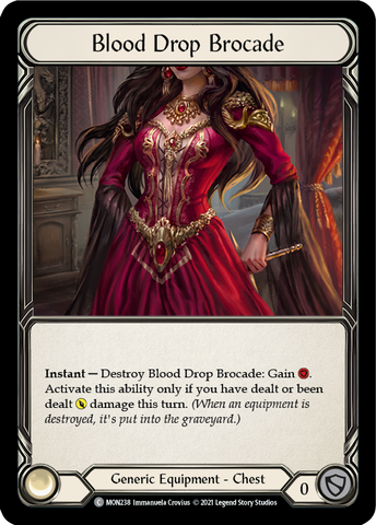 Flesh and Blood TCG | Blood Drop Brocade [MON238] (Monarch)  1st Edition Normal | The Nerd Merchant