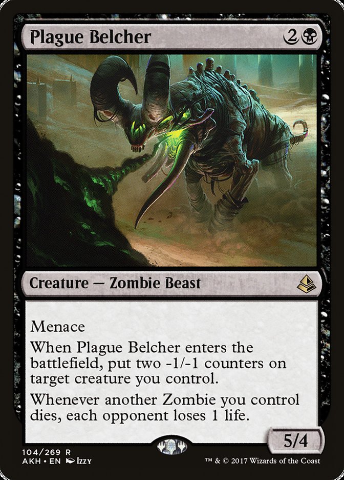 Magic | Plague Belcher [Amonkhet] | The Nerd Merchant