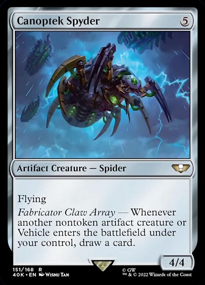 Magic | Canoptek Spyder (Surge Foil) [Warhammer 40,000] | The Nerd Merchant