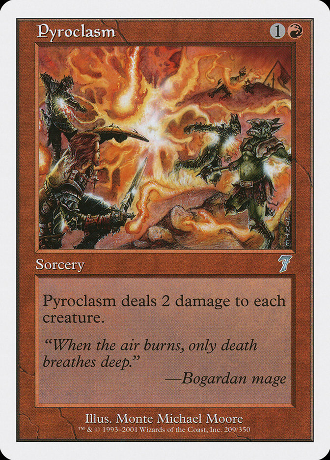 Magic | Pyroclasm [Seventh Edition] | The Nerd Merchant