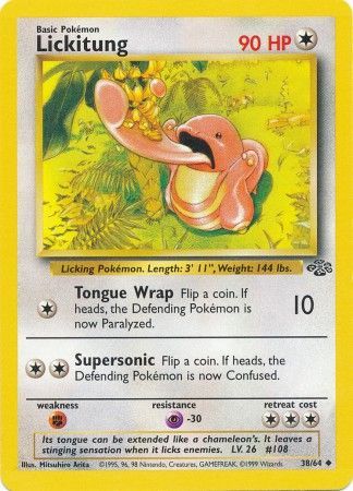 Pokemon | Lickitung (38/64) [Jungle Unlimited] | The Nerd Merchant
