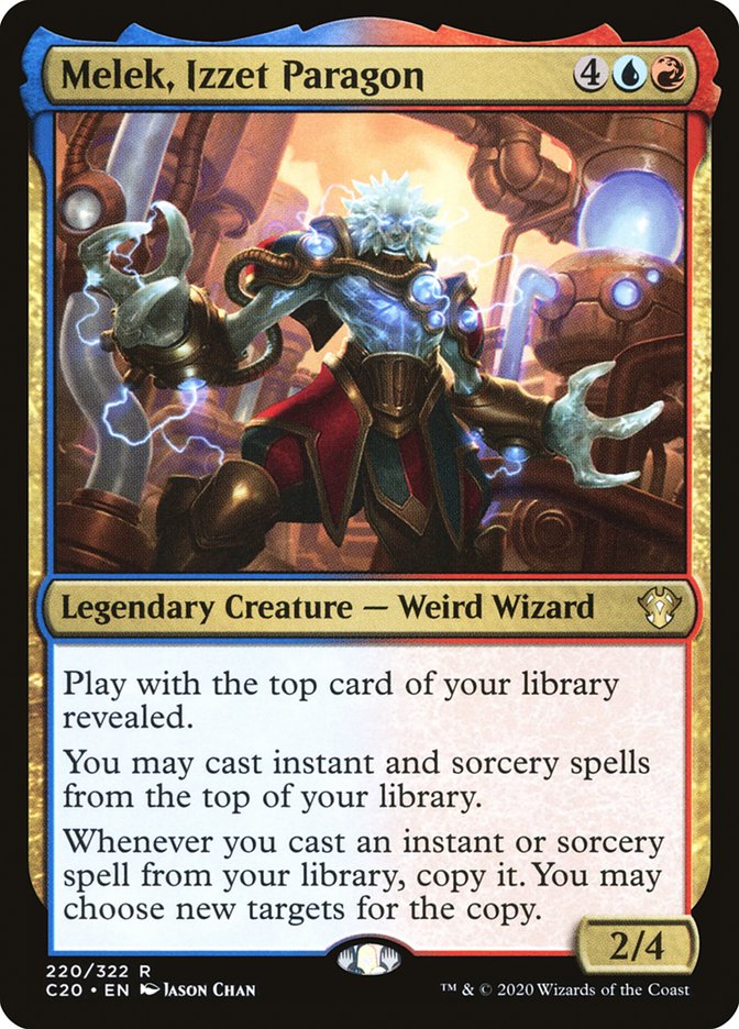 Magic | Melek, Izzet Paragon [Commander 2020] | The Nerd Merchant