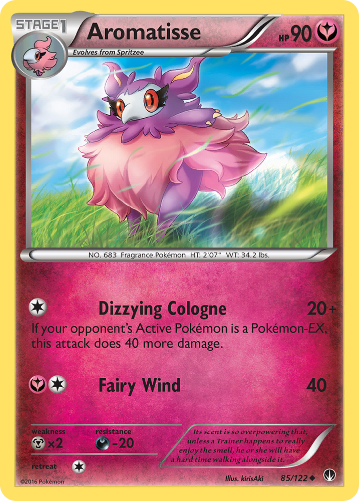 Pokemon | Aromatisse (85/122) [XY: BREAKpoint] | The Nerd Merchant