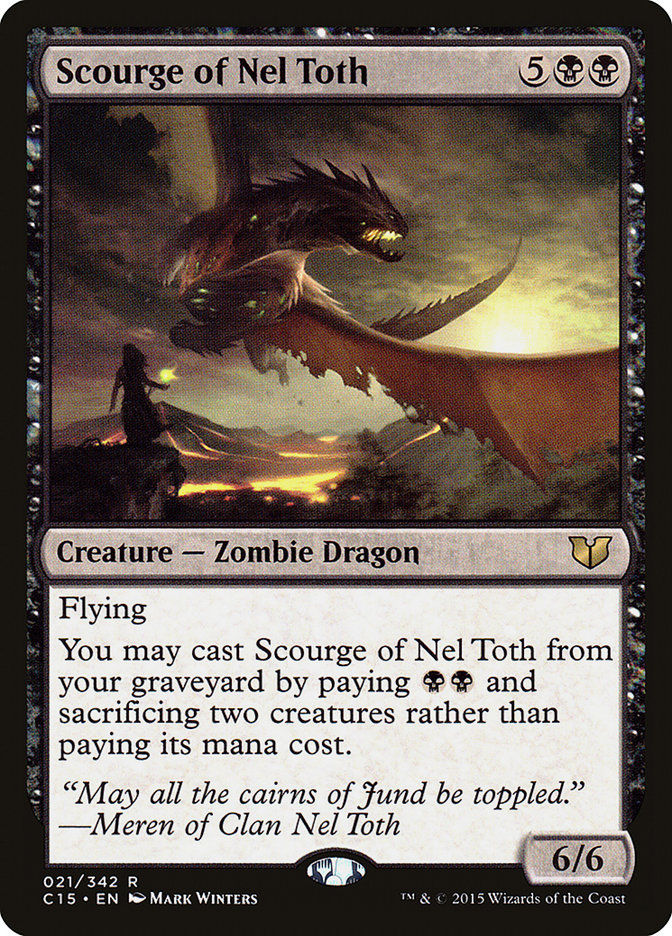 Magic | Scourge of Nel Toth [Commander 2015] | The Nerd Merchant