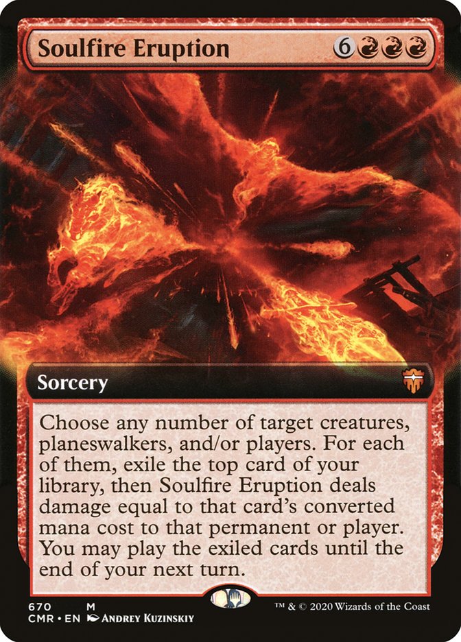 Magic | Soulfire Eruption (Extended Art) [Commander Legends] | The Nerd Merchant