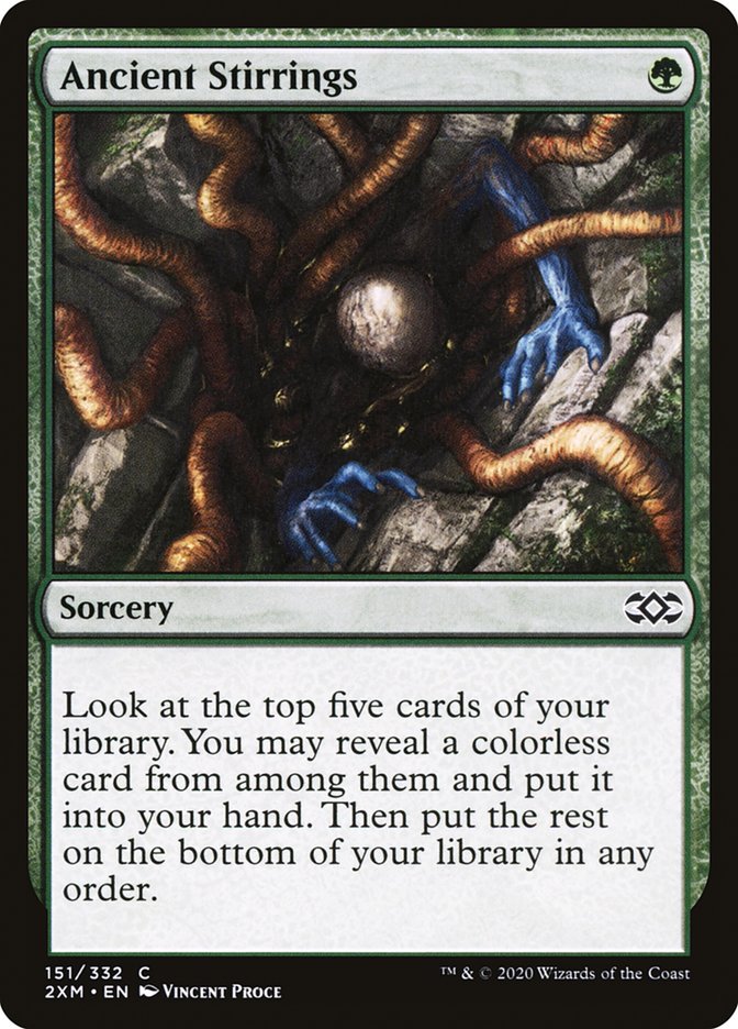 Magic | Ancient Stirrings [Double Masters] | The Nerd Merchant