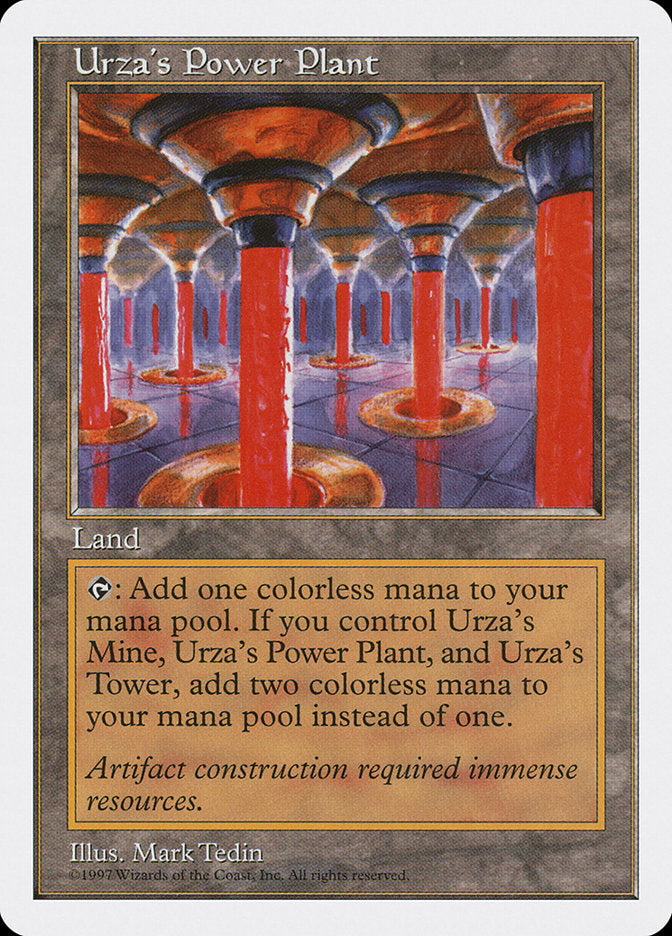 Magic | Urza's Power Plant [Fifth Edition] | The Nerd Merchant