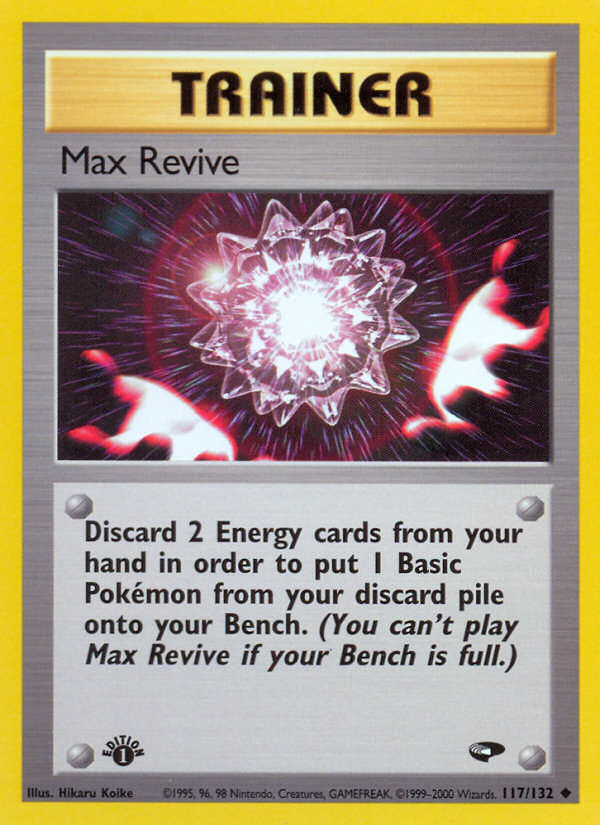 Pokemon | Max Revive (117/132) [Gym Challenge 1st Edition] | The Nerd Merchant