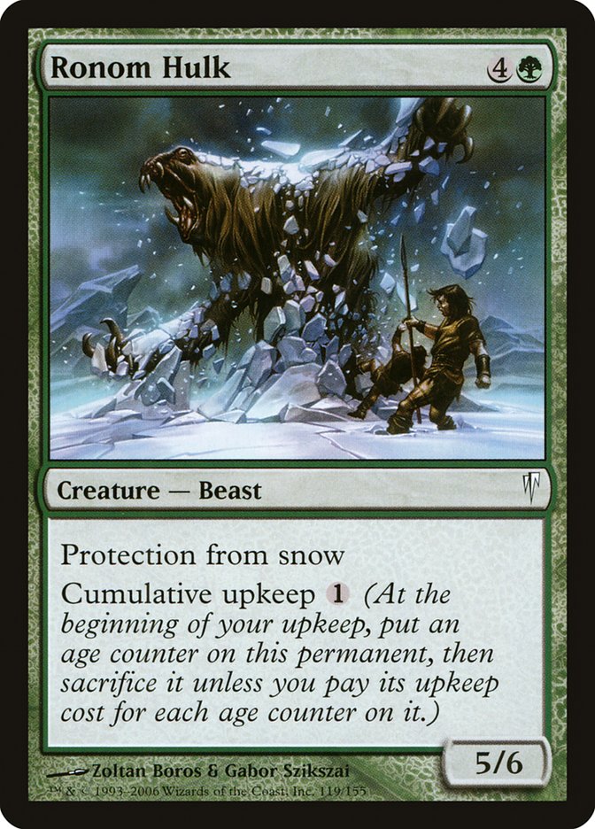 Magic | Ronom Hulk [Coldsnap] | The Nerd Merchant
