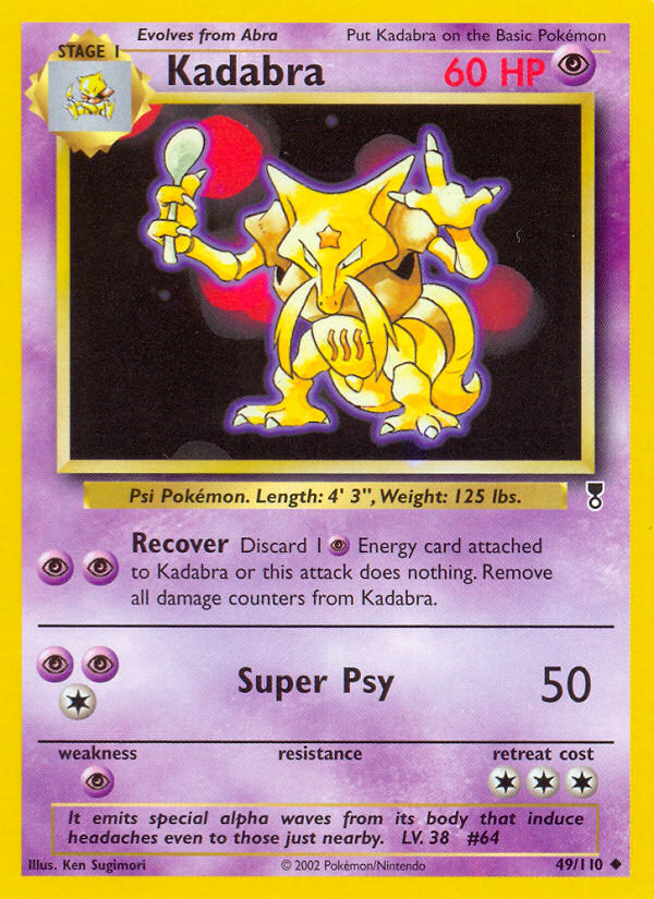 Pokemon | Kadabra (49/110) [Legendary Collection] | The Nerd Merchant