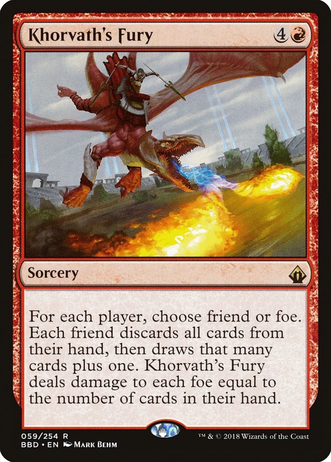 Magic | Khorvath's Fury [Battlebond] | The Nerd Merchant