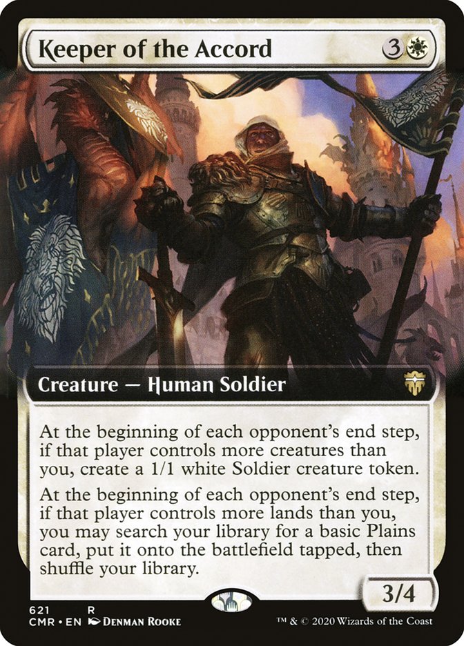 Magic | Keeper of the Accord (Extended Art) [Commander Legends] | The Nerd Merchant