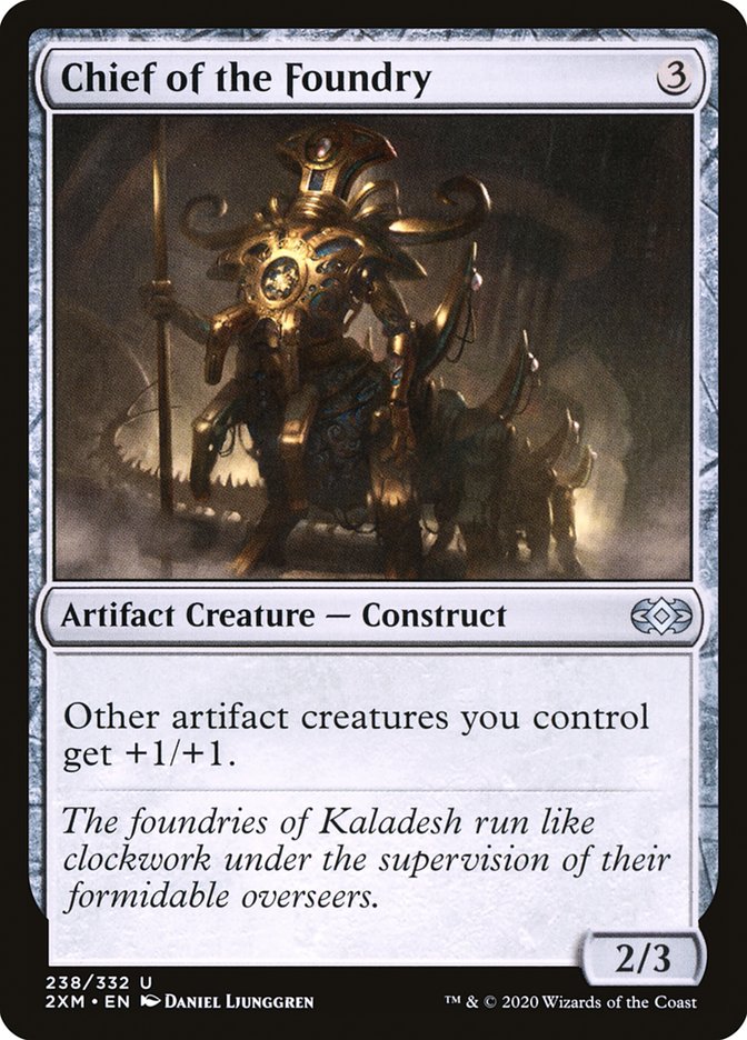 Magic | Chief of the Foundry [Double Masters] | The Nerd Merchant