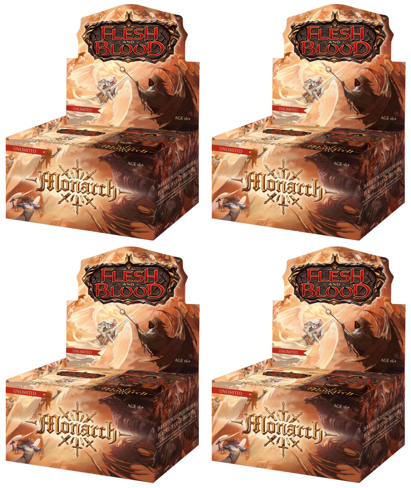 Flesh and Blood TCG | Monarch - Booster Case (Unlimited) | The Nerd Merchant