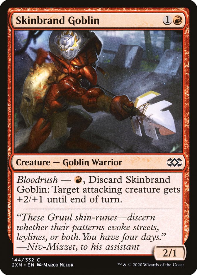 Magic | Skinbrand Goblin [Double Masters] | The Nerd Merchant