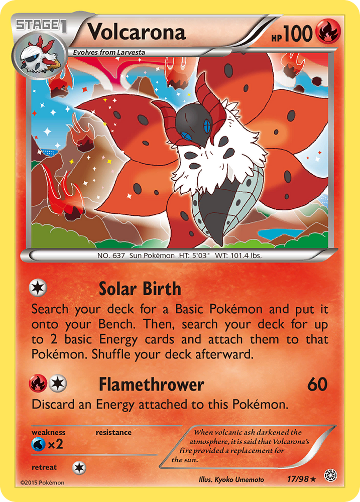 Pokemon | Volcarona (17/98) [XY: Ancient Origins] | The Nerd Merchant