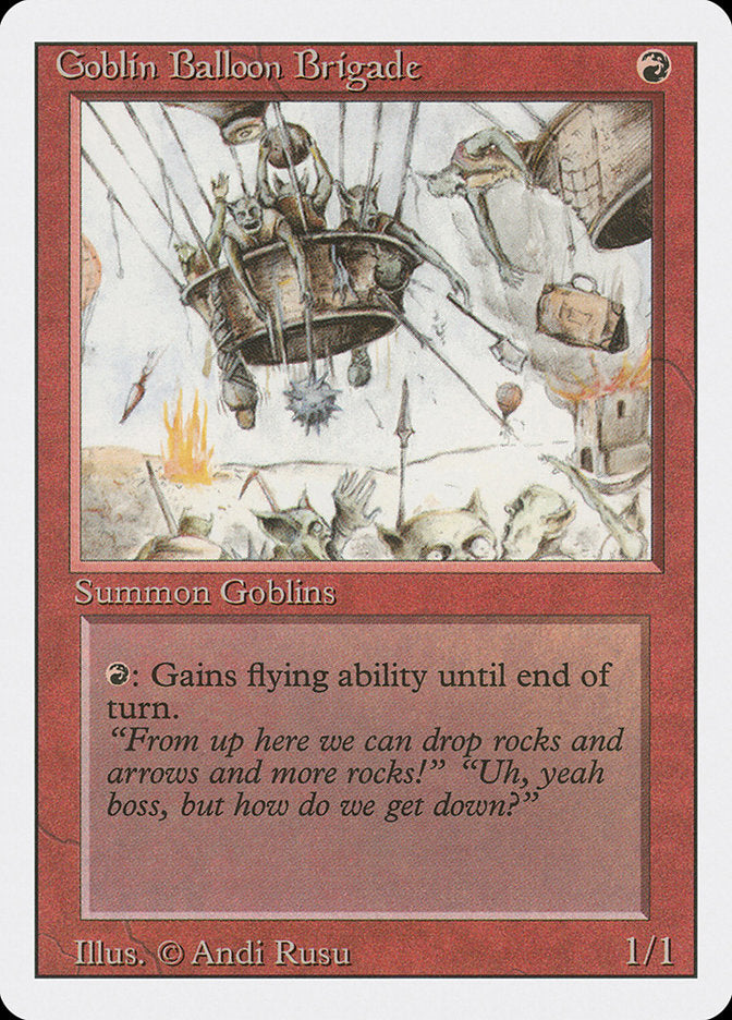 Magic | Goblin Balloon Brigade [Revised Edition] | The Nerd Merchant