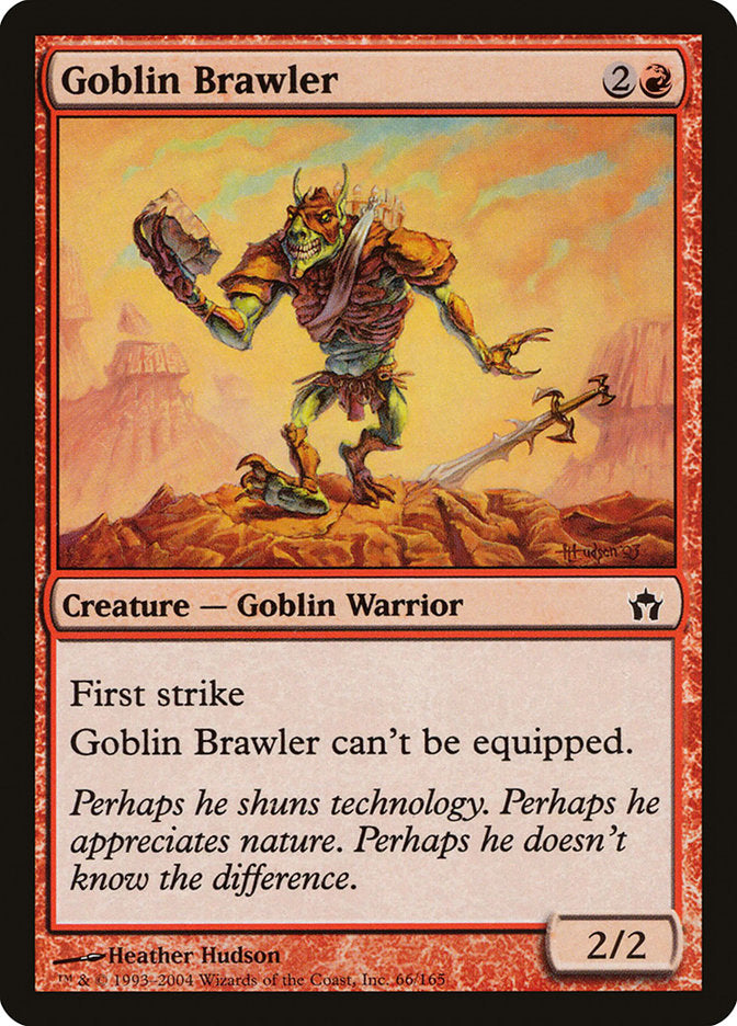 Magic | Goblin Brawler [Fifth Dawn] | The Nerd Merchant