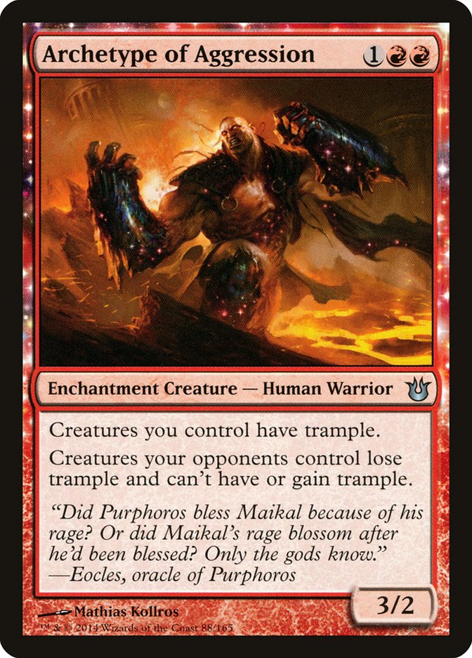Magic | Archetype of Aggression [Born of the Gods] | The Nerd Merchant