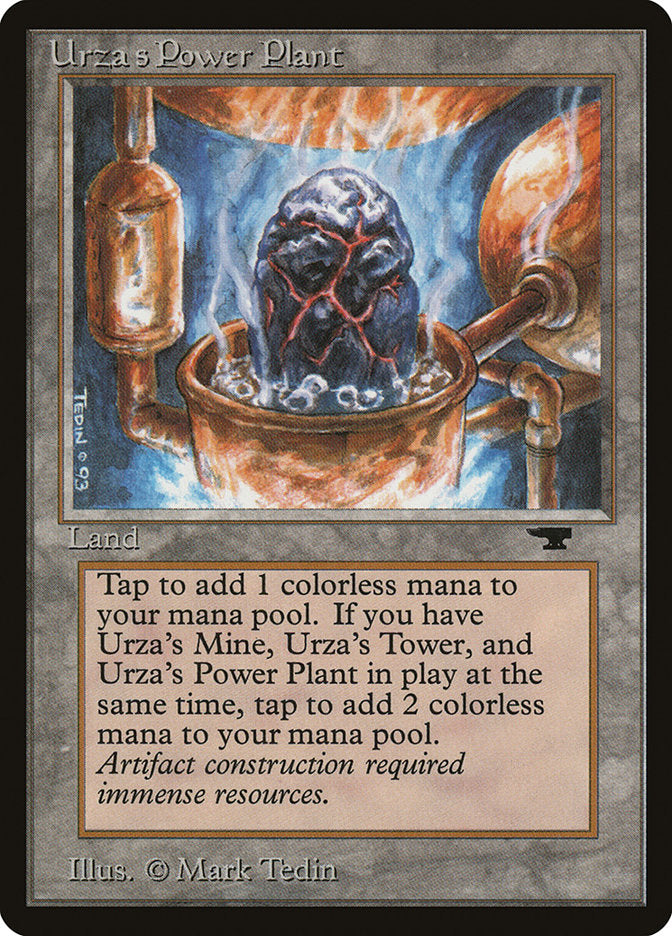 Magic | Urza's Power Plant (Boiling Rock) [Antiquities] | The Nerd Merchant