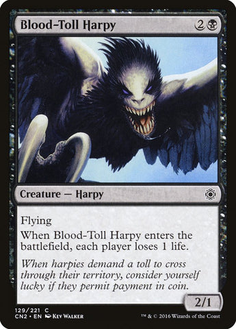 Magic | Blood-Toll Harpy [Conspiracy: Take the Crown] | The Nerd Merchant