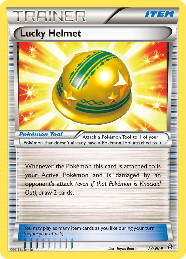 Pokemon | Lucky Helmet (77/98) [XY: Ancient Origins] | The Nerd Merchant