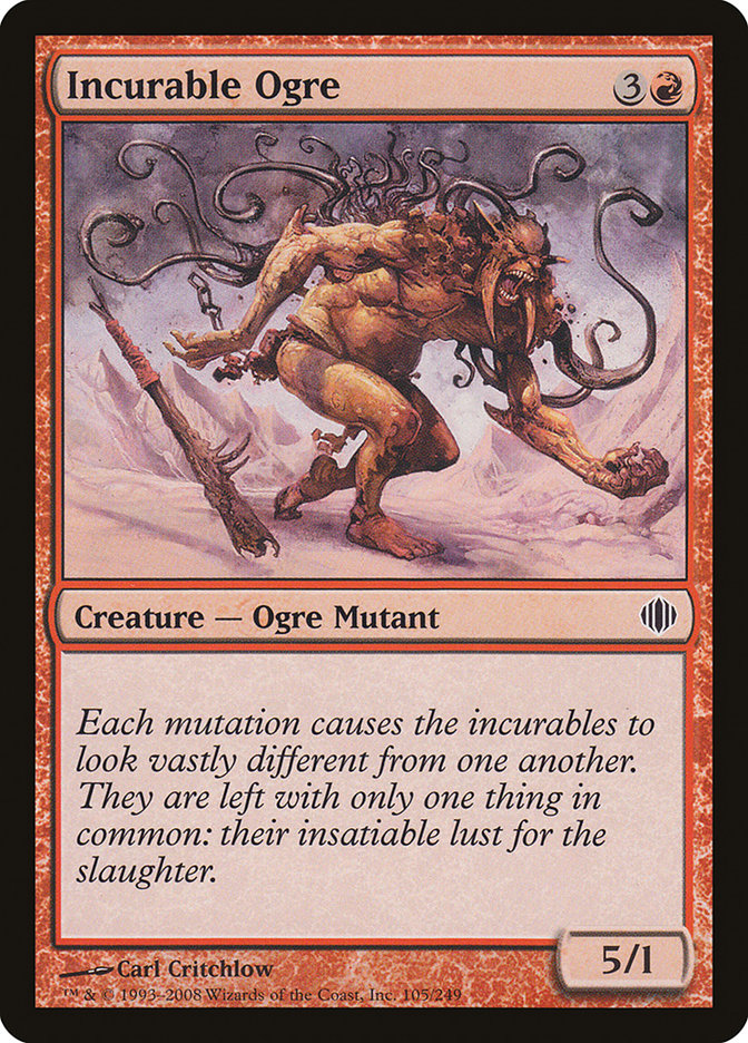 Magic | Incurable Ogre [Shards of Alara] | The Nerd Merchant