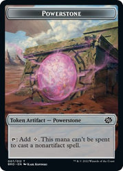 Magic | Powerstone // Forest Dryad Double-Sided Token [The Brothers' War Tokens] | The Nerd Merchant