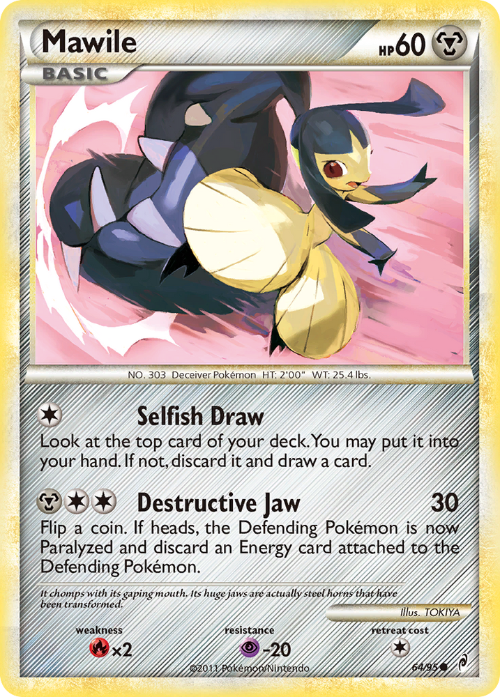 Pokemon | Mawile (64/95) [HeartGold & SoulSilver: Call of Legends] | The Nerd Merchant