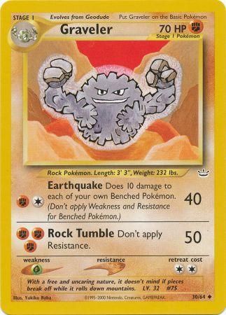 Pokemon | Graveler (30/64) [Neo Revelation Unlimited] | The Nerd Merchant